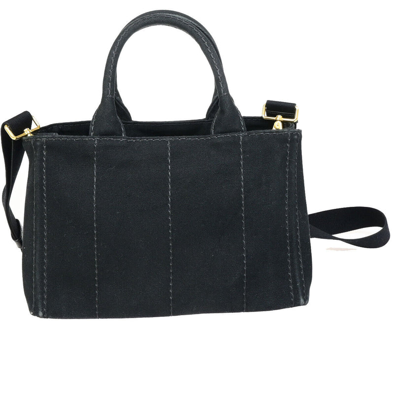 Prada Logo Canapa 2Way Shoulder Hand Bag