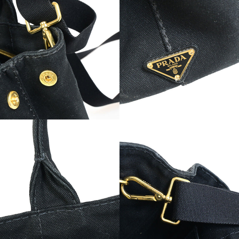 Prada Logo Canapa 2Way Shoulder Hand Bag