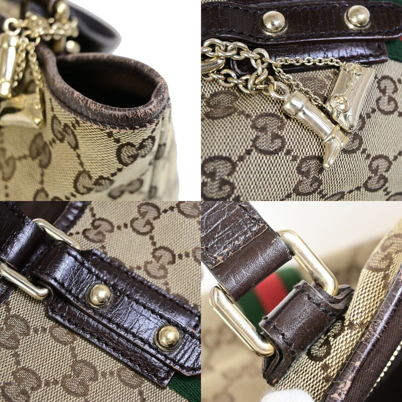 Gucci Gg Pattern Sherry Mini Hand Bag