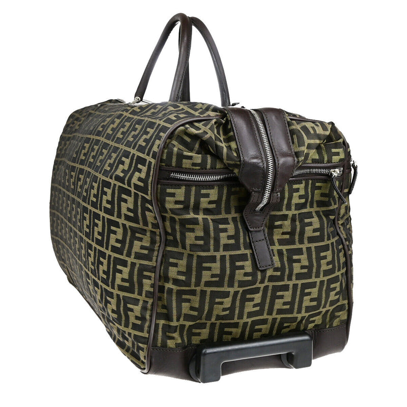 Fendi Zucca Pattern Travel Hand Bag