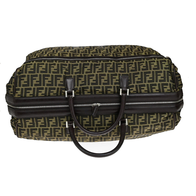 Fendi Zucca Pattern Travel Hand Bag