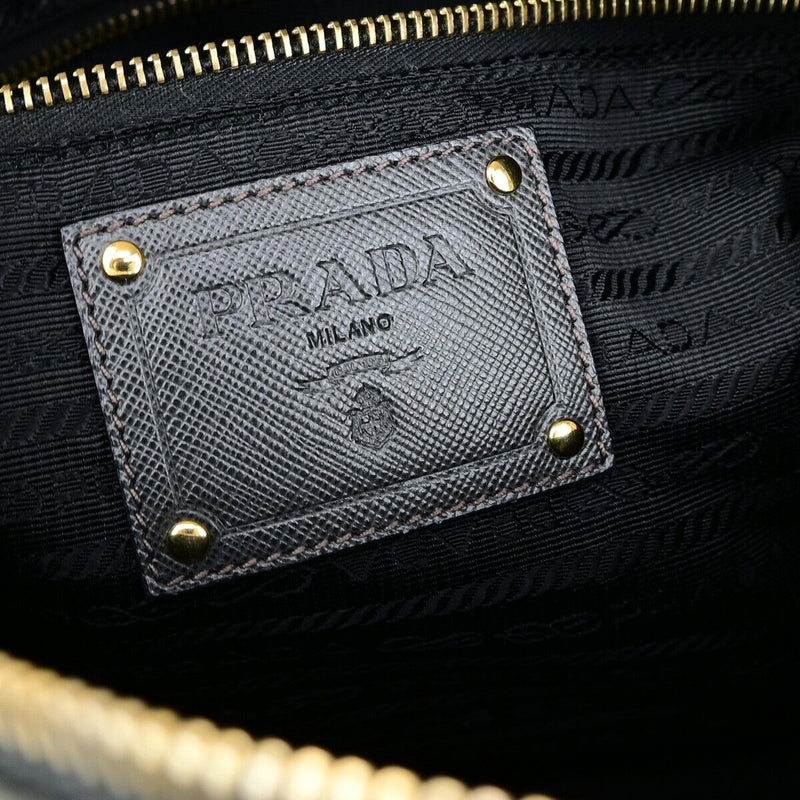 Prada Logo Tessuto Hand Bag Nylon