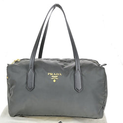 Prada Logo Tessuto Hand Bag Nylon