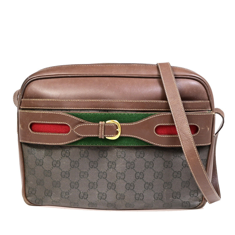 Gucci Logo Sherry Gg Pattern Shoulder