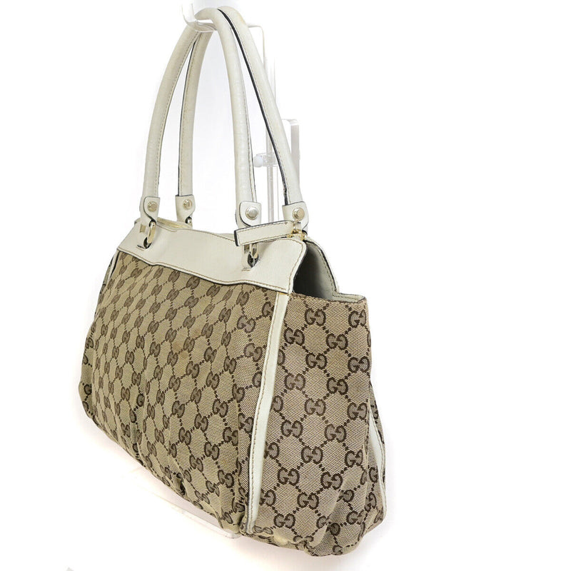 Gucci Logo Abbey Gg Pattern Shoulder Bag