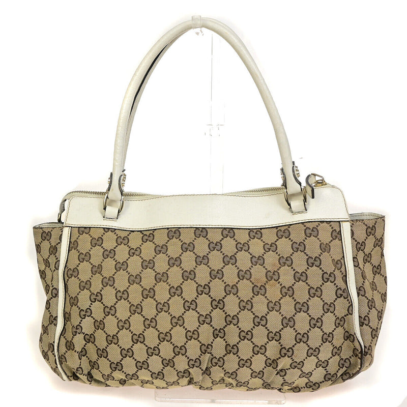 Gucci Logo Abbey Gg Pattern Shoulder Bag