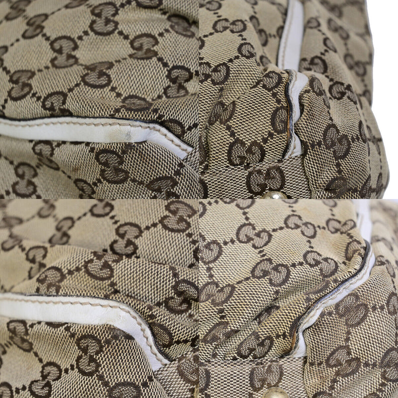 Gucci Logo Abbey Gg Pattern Shoulder Bag