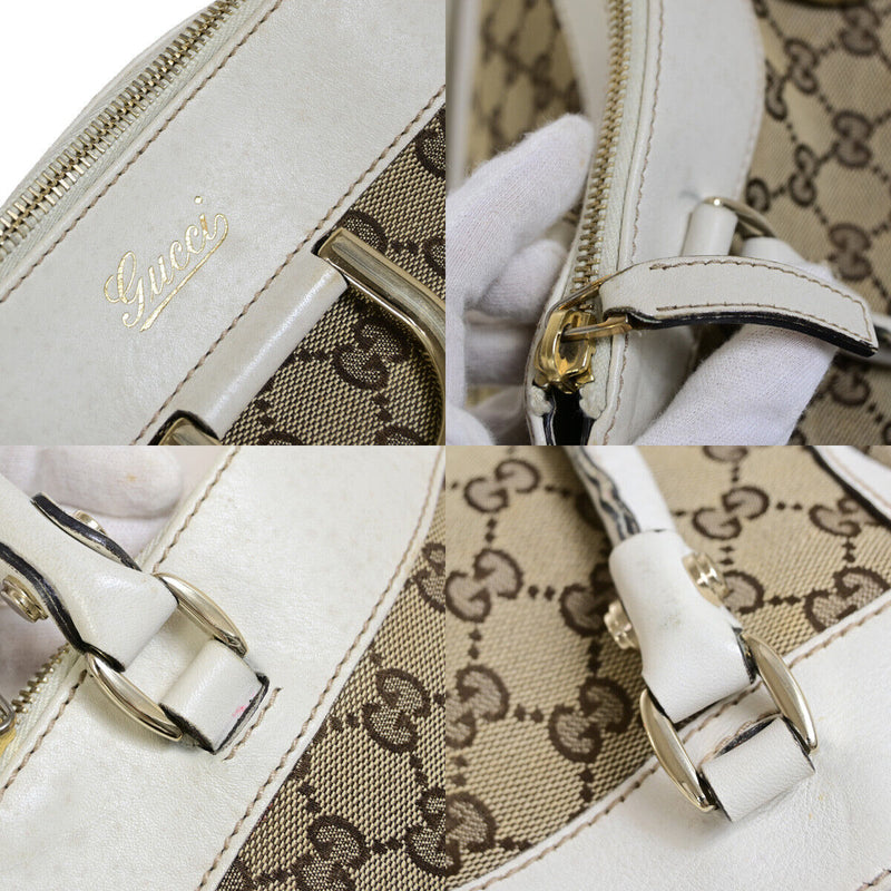 Gucci Logo Abbey Gg Pattern Shoulder Bag