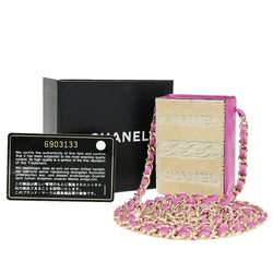 Chanel Logo Cigarette Case Chain