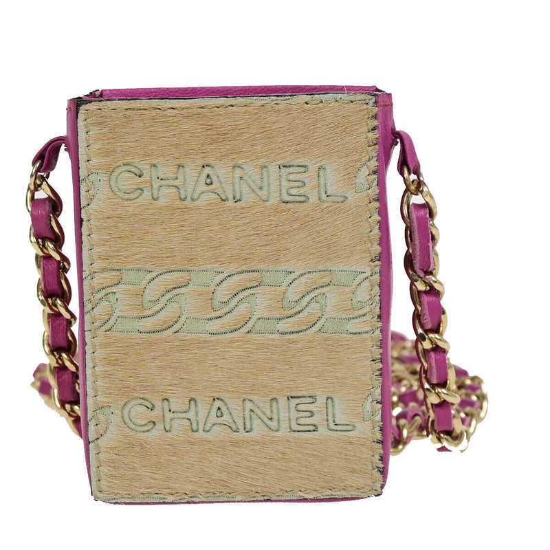 Chanel Logo Cigarette Case Chain