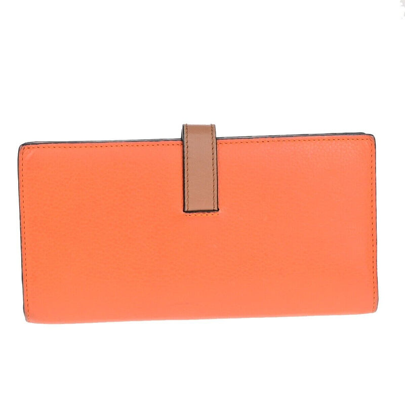 Loewe Logo Bifold Long Wallet Purse