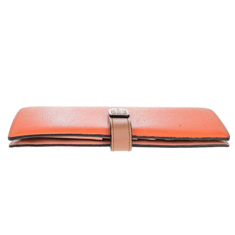 Loewe Logo Bifold Long Wallet Purse