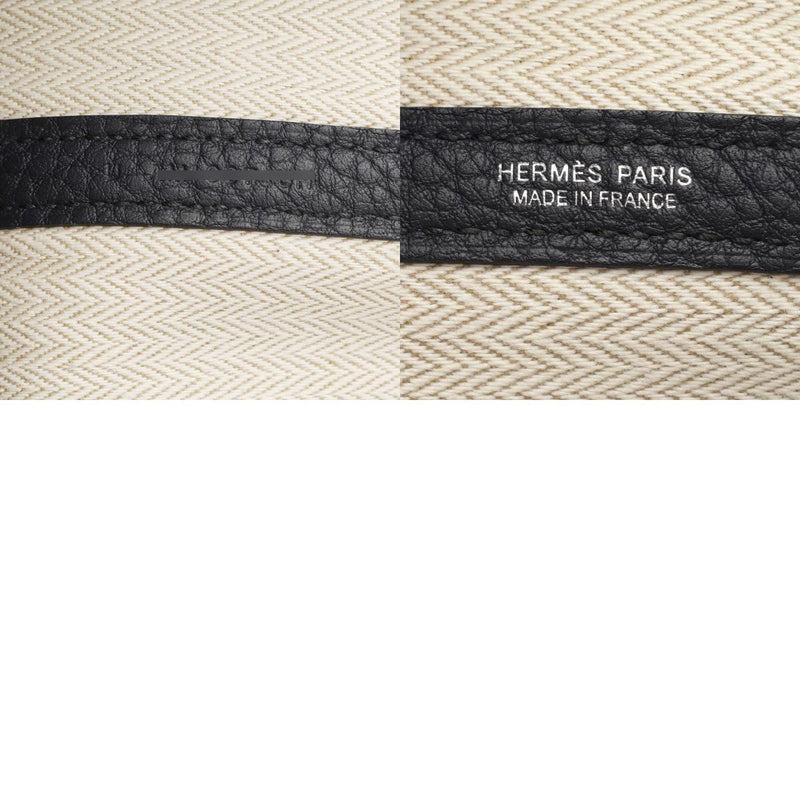 Hermes Garden Party Pm Blue Indigo Hand