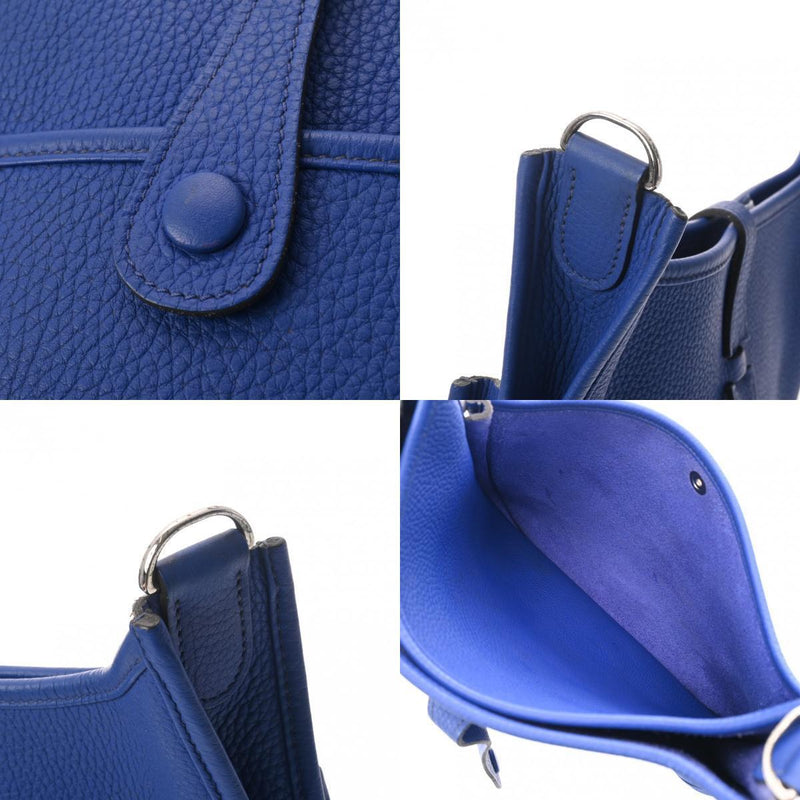 Hermes Evelyn 3 Bleu Electric Shoulder