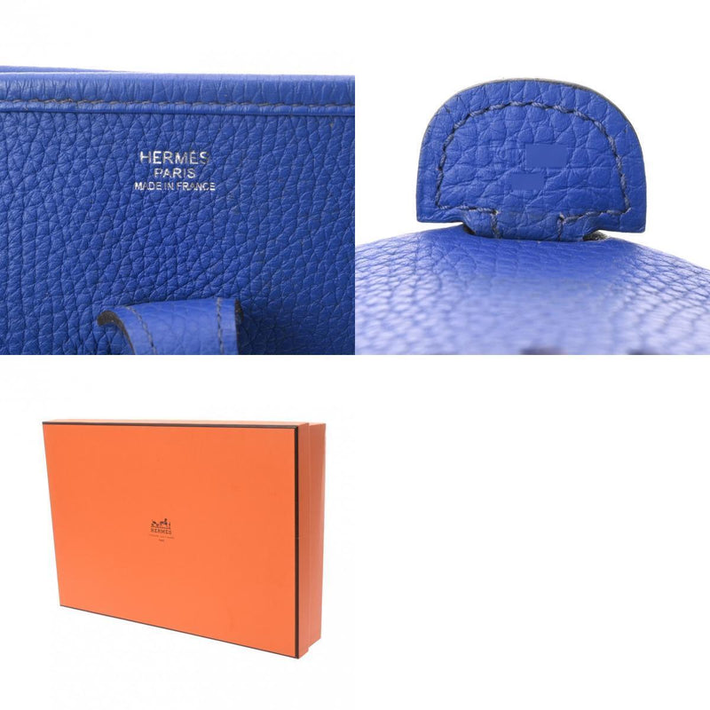 Hermes Evelyn 3 Bleu Electric Shoulder