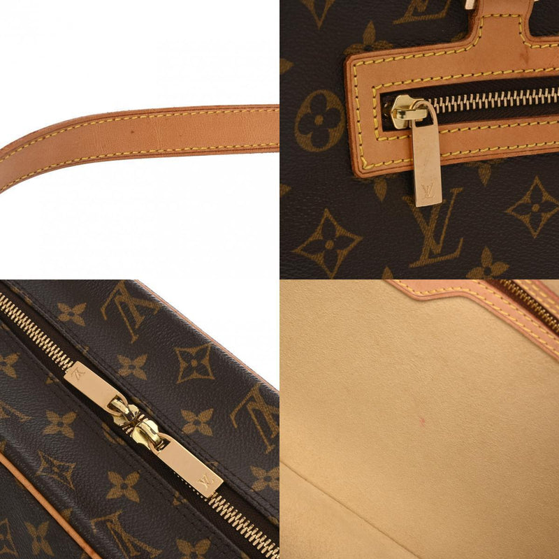 Louis Vuitton Shite Gm Tote Brown Hand