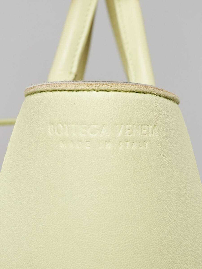 Bottega Veneta Lemon Intrecciato Woven