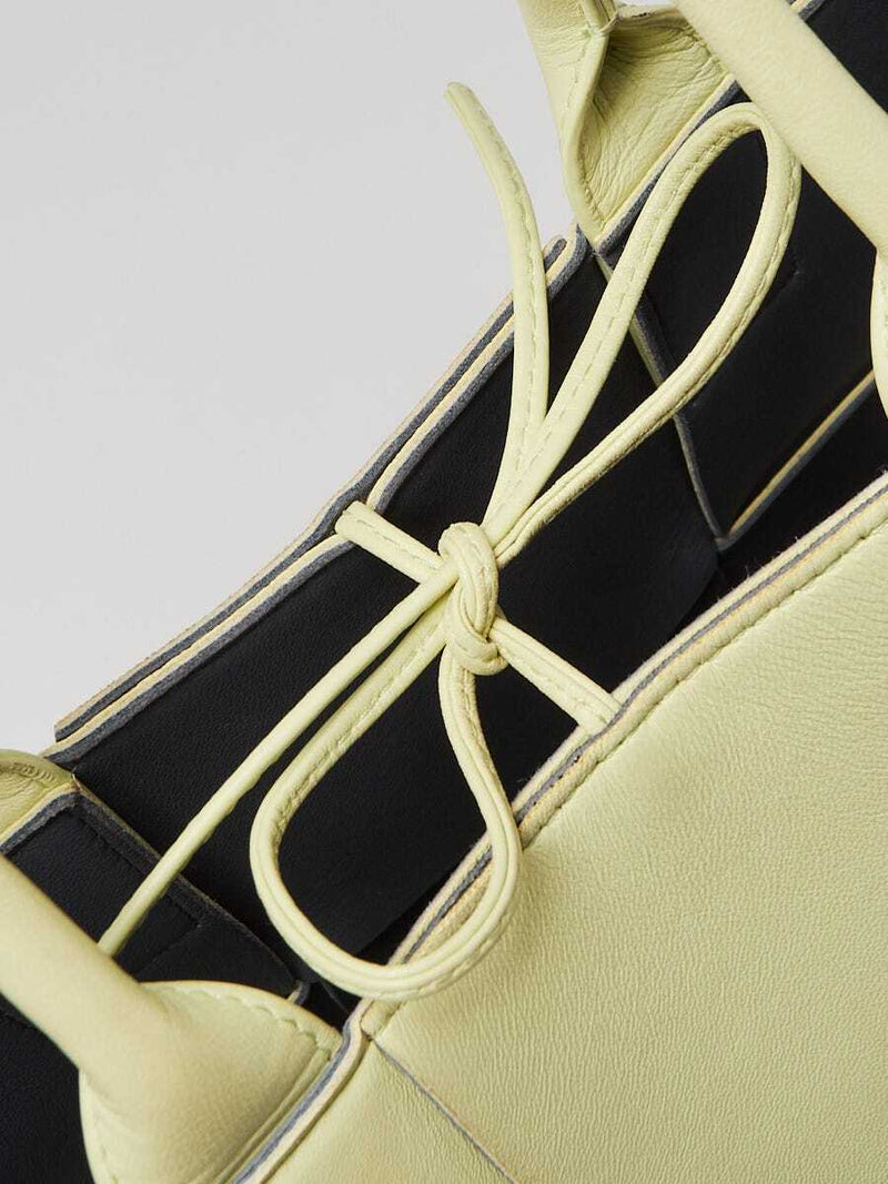 Bottega Veneta Lemon Intrecciato Woven