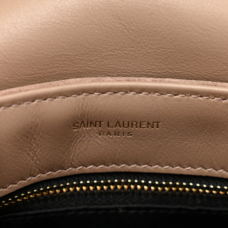 Saint Laurent Suede Toy Loulou Shoulder