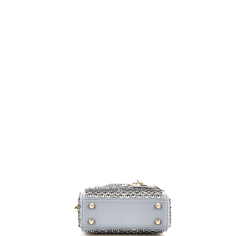 Christian Dior Lady Bag Sequin And