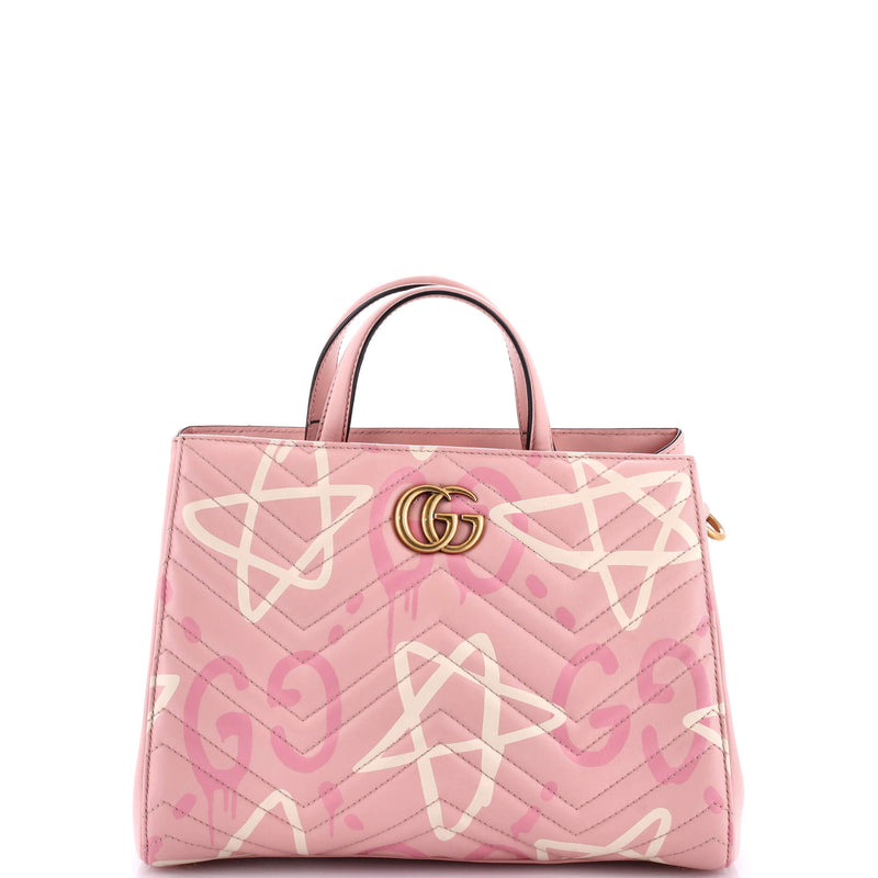 Gg Marmont Tote Guccighost Matelasse