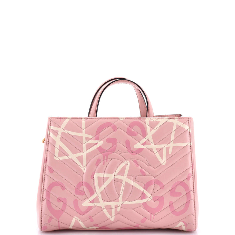 Gg Marmont Tote Guccighost Matelasse