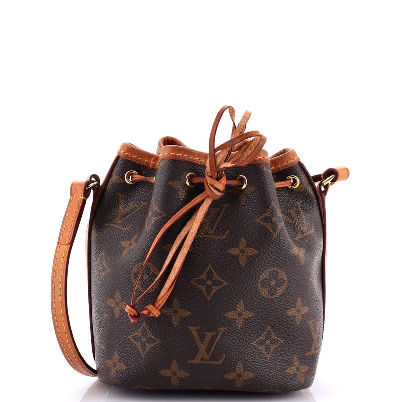 Louis Vuitton Noe Handbag Canvas Nano