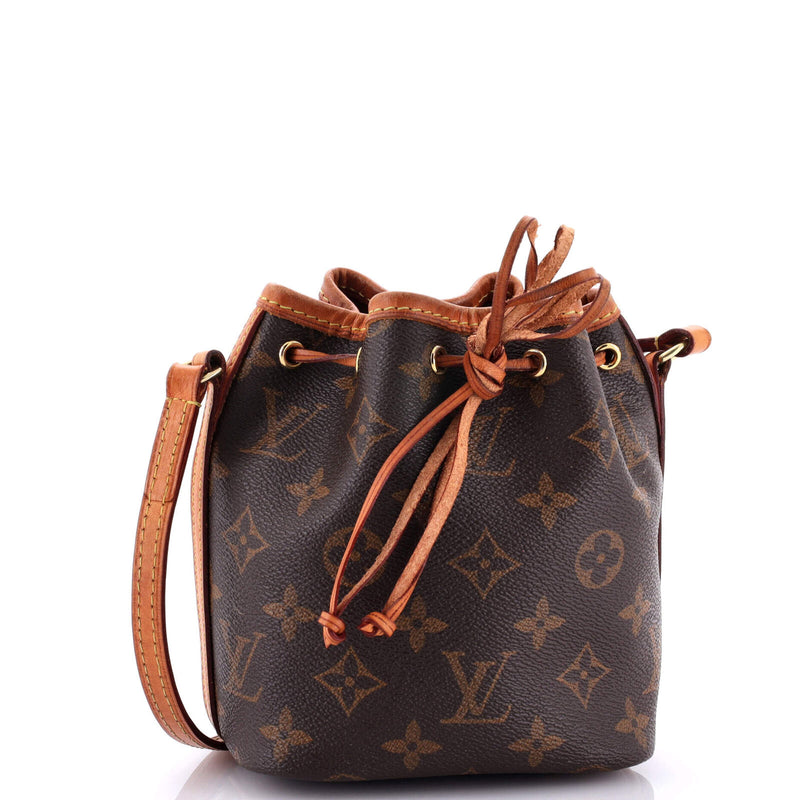 Louis Vuitton Noe Handbag Canvas Nano