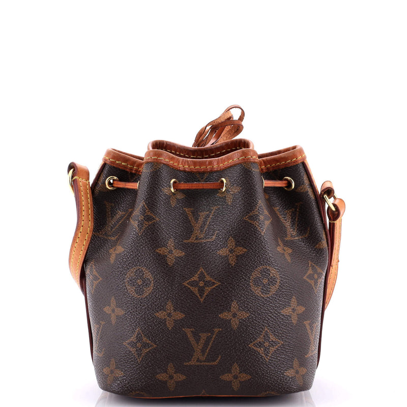 Louis Vuitton Noe Handbag Canvas Nano