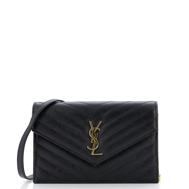 Saint Laurent Classic Wallet On Chain