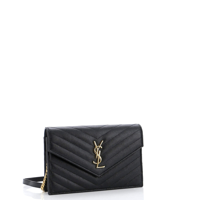 Saint Laurent Classic Wallet On Chain