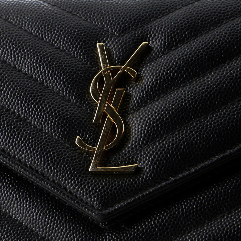 Saint Laurent Classic Wallet On Chain