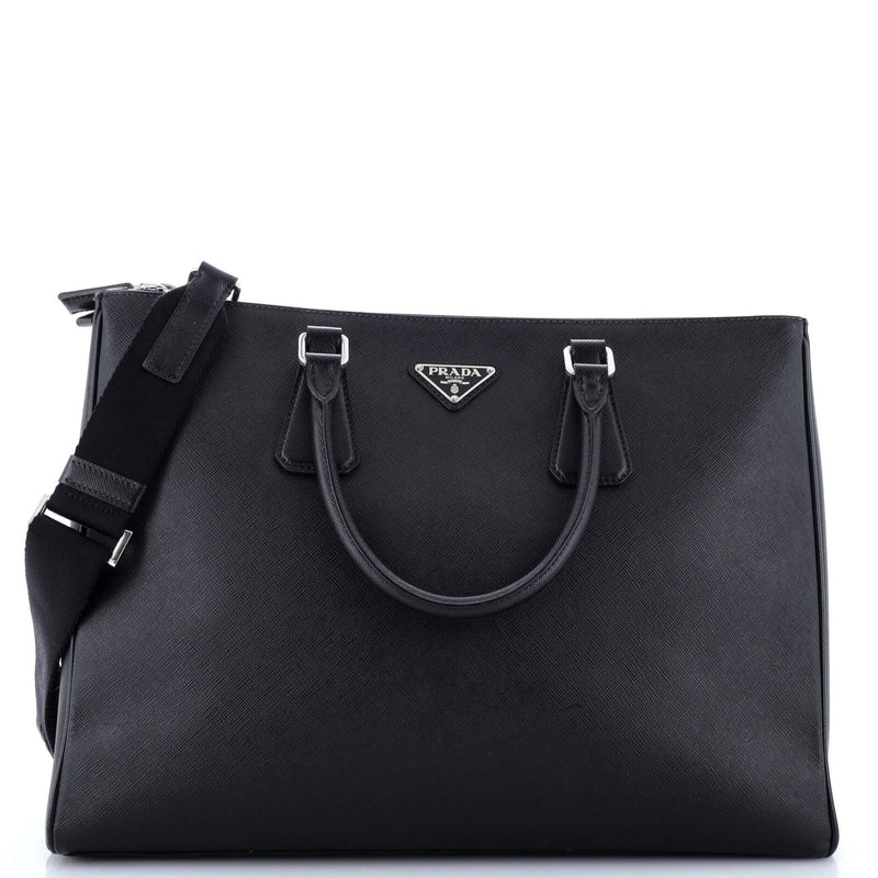 Prada Galleria Double Zip Travel Tote