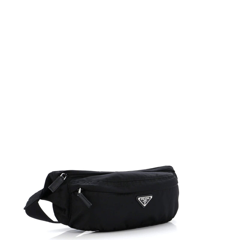 Prada Zip Waist Bag Tessuto Medium