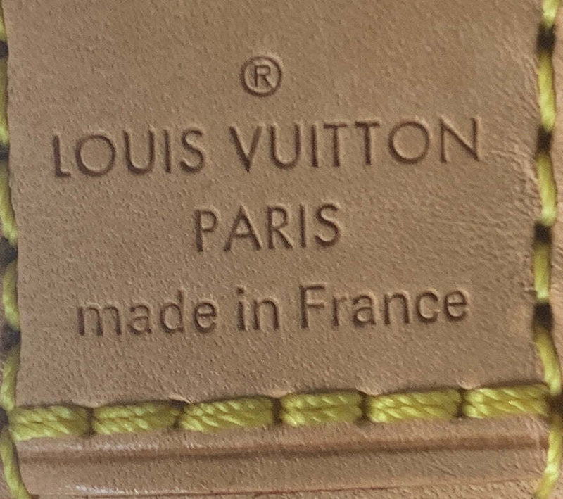 Louis Vuitton Alma Handbag Canvas Bb