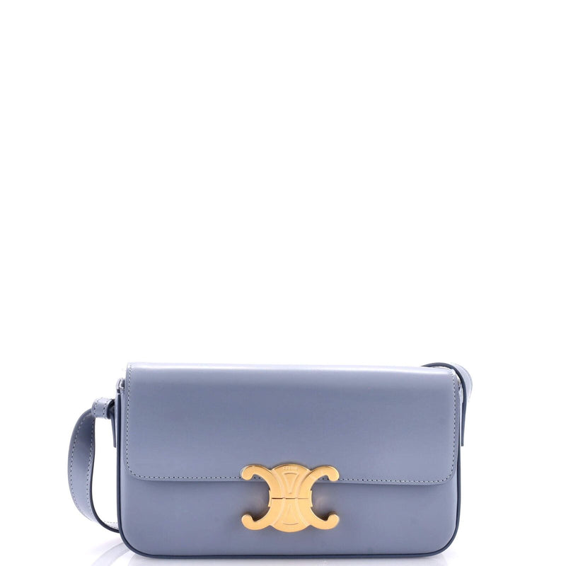 Celine Triomphe East-West Shoulder Bag