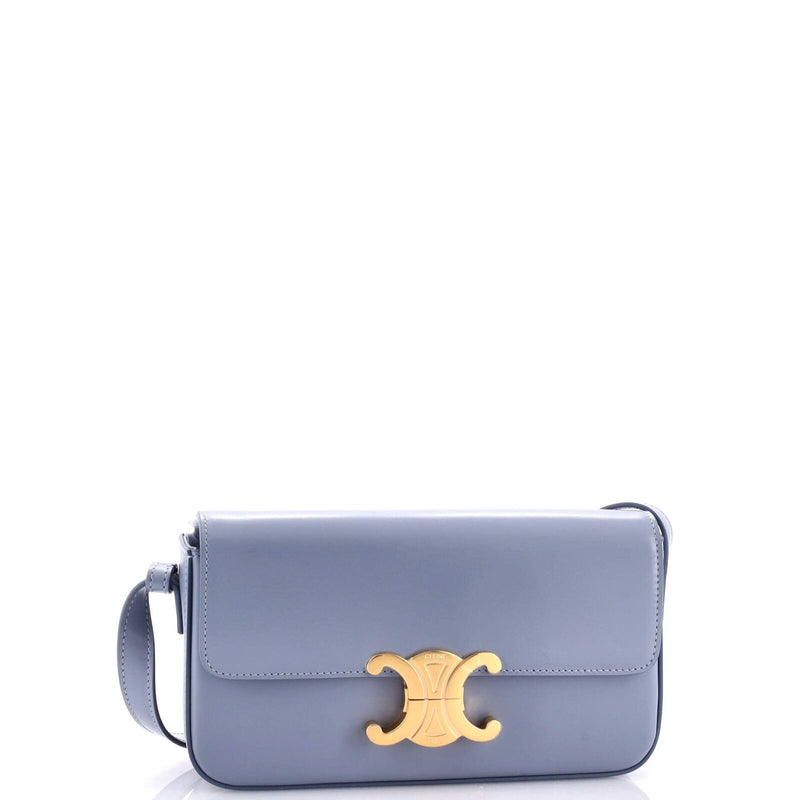 Celine Triomphe East-West Shoulder Bag