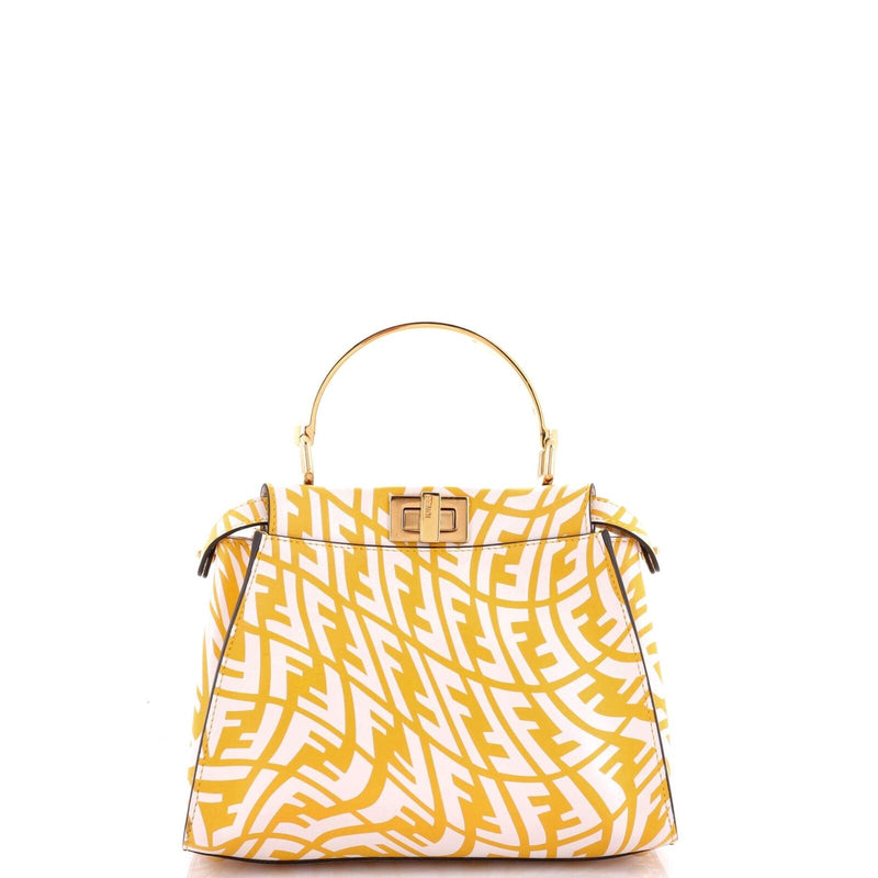 Fendi Peekaboo Bag Vertigo Zucca Leather