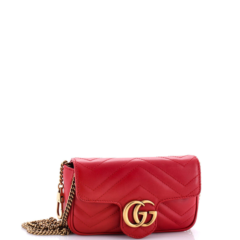 Gucci Gg Marmont Flap Bag Matelasse