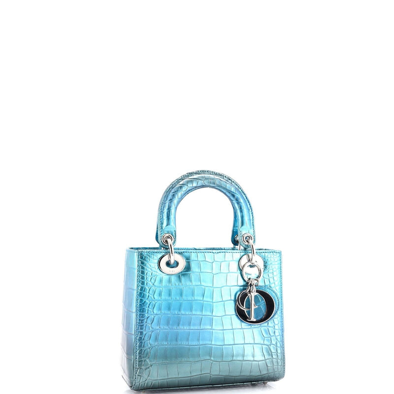 Christian Dior Lady Nm Bag Metallic