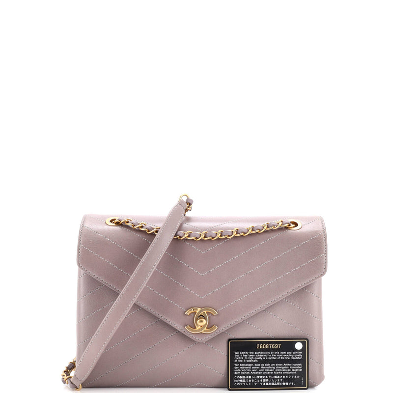 Chanel Envelope Compartment Flap Bag