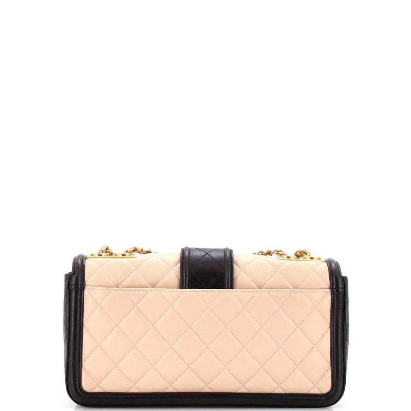 Chanel Elegant Cc Flap Bag Quilted