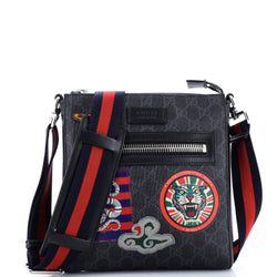 Gucci Night Courrier Zip Messenger Gg