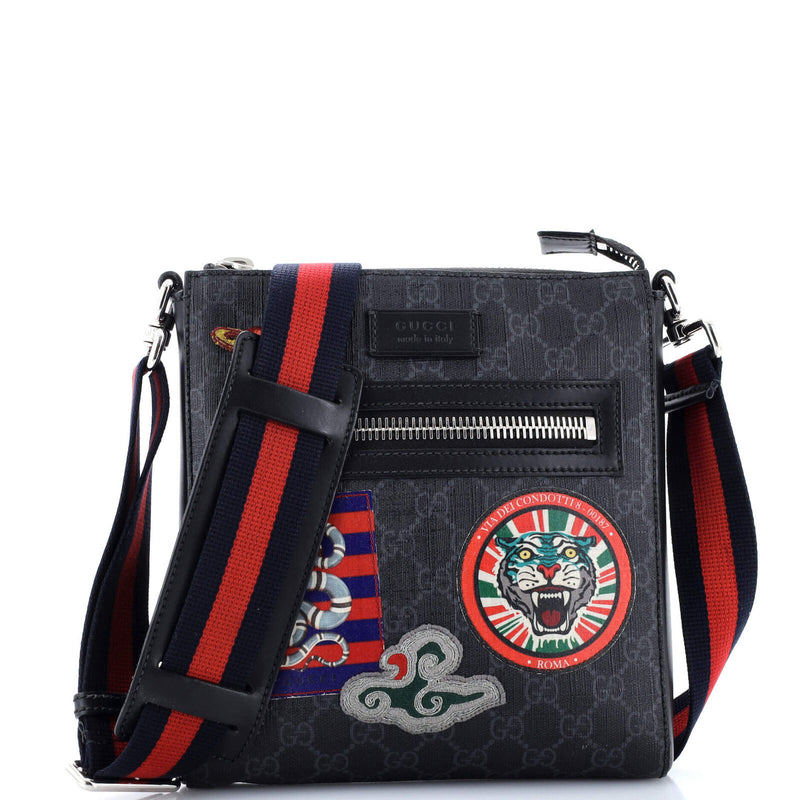 Gucci Night Courrier Zip Messenger Gg