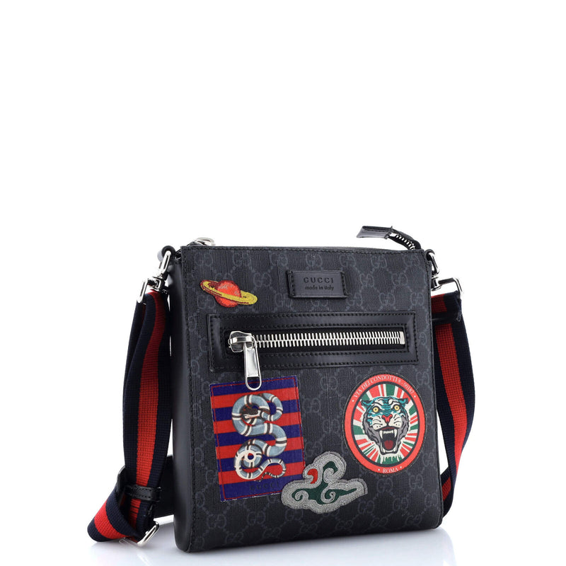 Gucci Night Courrier Zip Messenger Gg