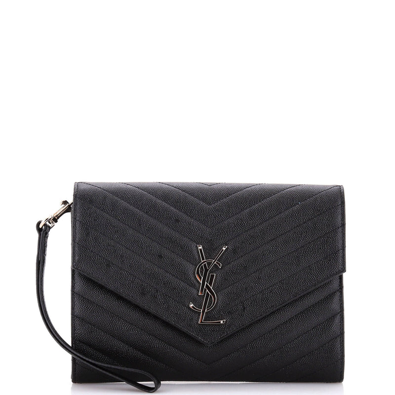 Saint Laurent Classic Envelope Wristlet