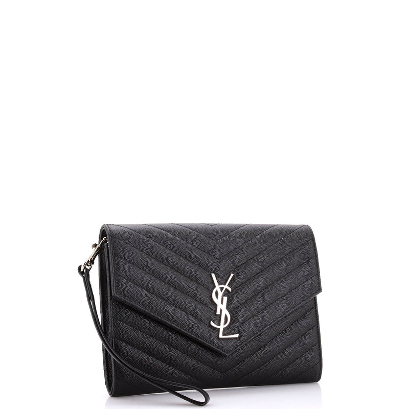 Saint Laurent Classic Envelope Wristlet