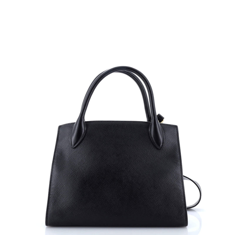 Prada Monochrome Tote Saffiano With City