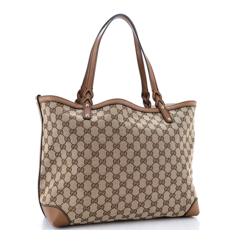 Gucci Craft Tote Gg Canvas Medium