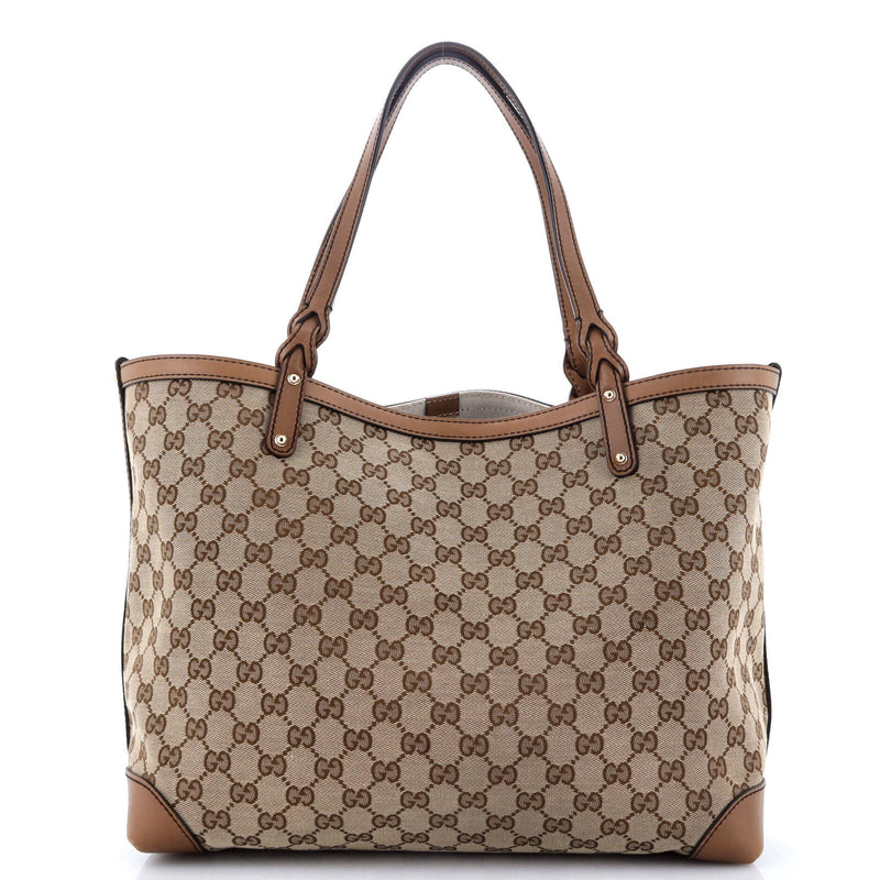 Gucci Craft Tote Gg Canvas Medium